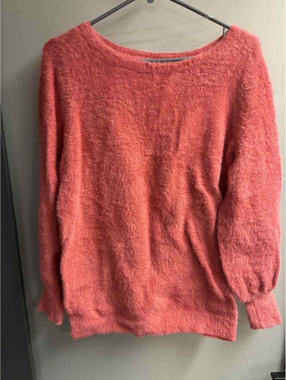 NWT Chico’s Eyelash Strawberry Blush Ladie Pullover Sweater Size 1